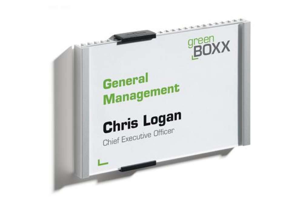 Immagine di Targa per porte/pareti Info Sign - 14,9 x 10,6 cm - Durable