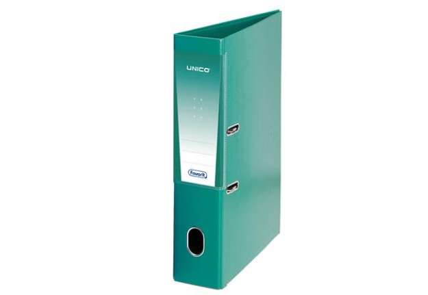 Immagine di Registratore Unico Rado - dorso 8 cm - protocollo 23x33 cm - verde - Favorit