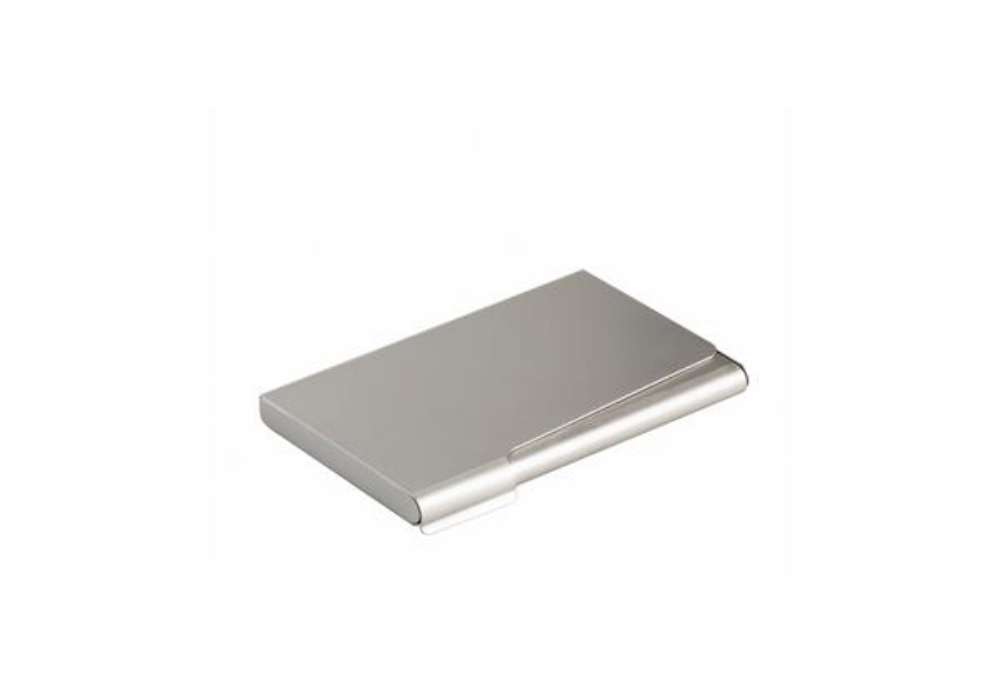 Immagine di Porta biglietti da visita Business Card Box - 9x5,5 cm - alluminio - Durable