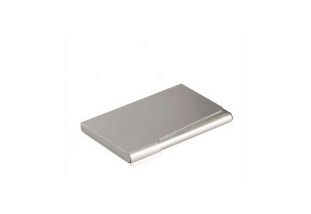 Immagine di Porta biglietti da visita Business Card Box - 9x5,5 cm - alluminio - Durable