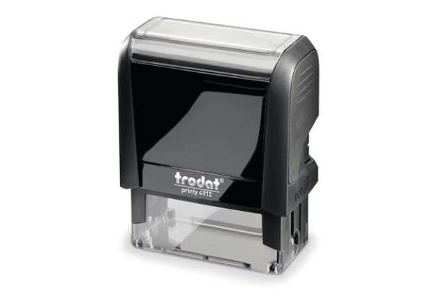 Immagine di Timbro Original Printy 4.0 4912 - autoinchiostrante - personalizzabile - 47x18 mm - 5 righe - Trodat
