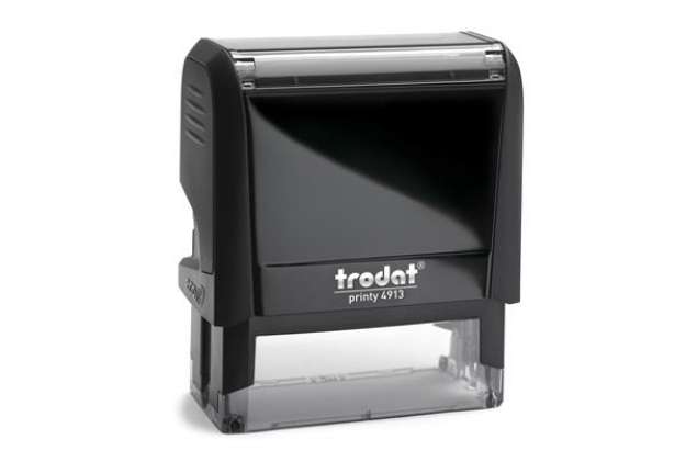 Immagine di Timbro Original Printy 4.0 4913 - autoinchiostrante - personalizzabile - 58x22 mm - 6 righe - Trodat