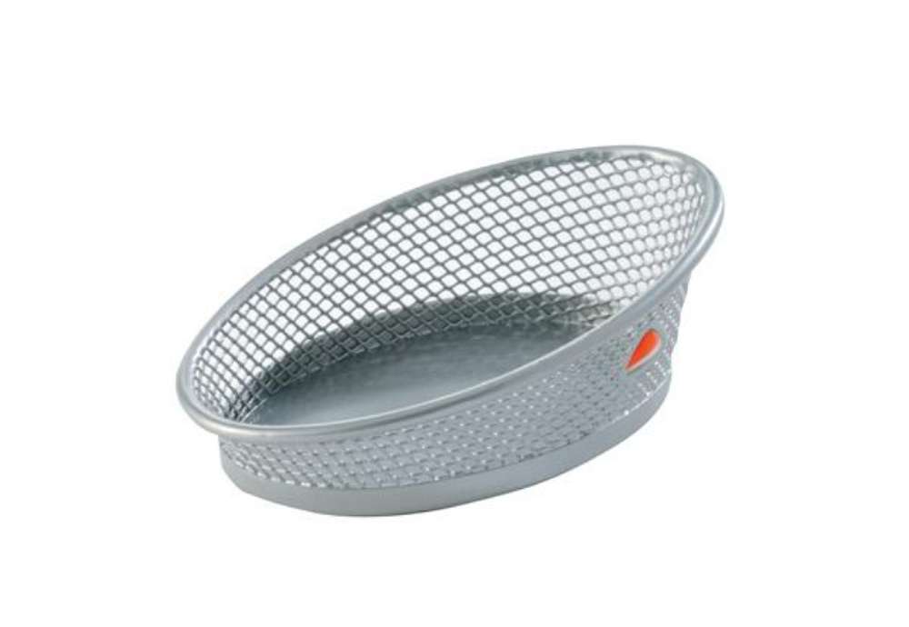 Immagine di Portafermagli Mesh - 10,5 x 7,3 x 4 cm - rete metallica - argento - Alba