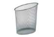 Immagine di Cestino gettacarte Mesh - 18 L - rete metallica - argento - Alba