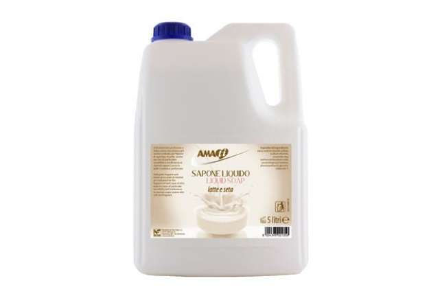Immagine di Detergente liquido - latte - Amati - tanica da 5 L