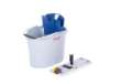 Immagine di Kit UltraSpeed Mini - secchio da 10 L con strizzatore + mop + telaio 34 cm - mix di prodotti in omag