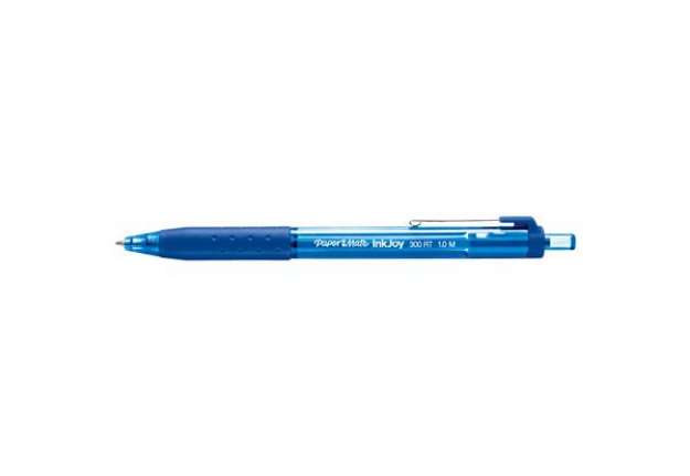 Immagine di Penna a sfera a scatto Inkjoy 300 RT  - punta 1,0mm  - blu - Papermate