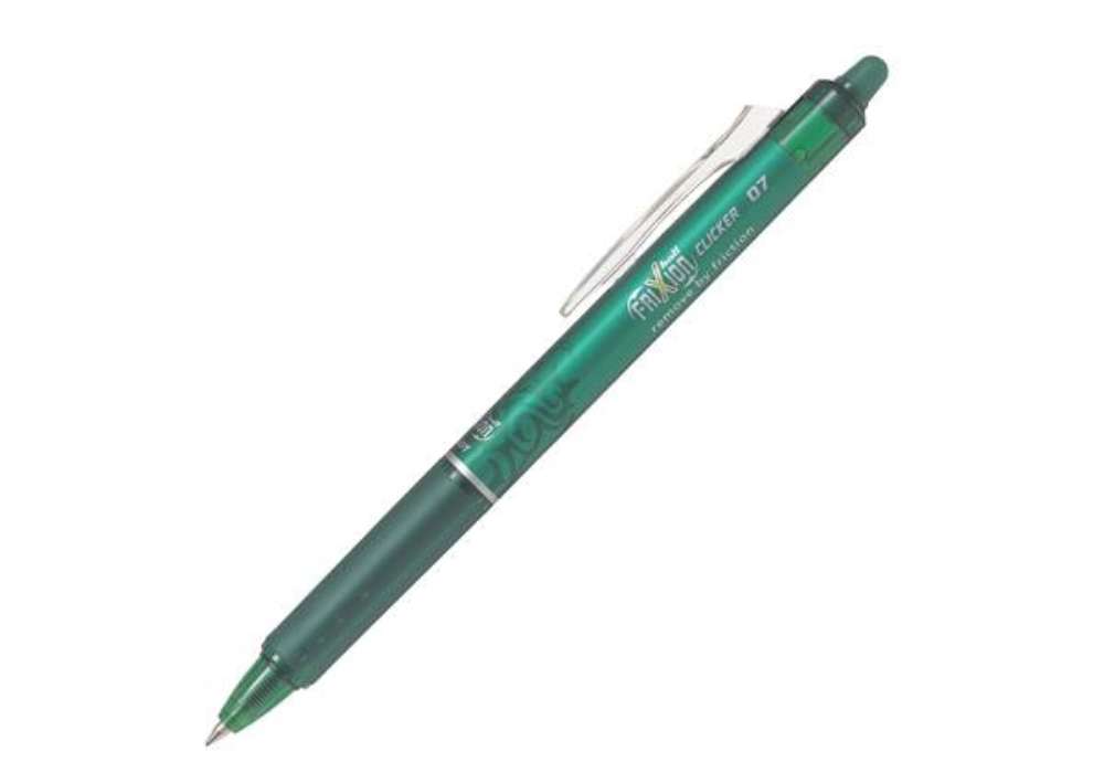 Immagine di Penna a sfera a scatto Frixionball Clicker - punta 0,7mm  - verde - Pilot