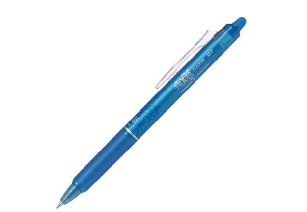 Immagine di Penna a sfera a scatto Frixionball Clicker - punta 0,7mm - azzurro - Pilot