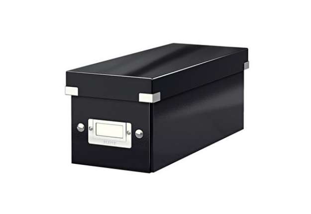 Immagine di Scatola archivio Click & Store - per CD - 14,3x13,6x35,2 cm - nero - Leitz