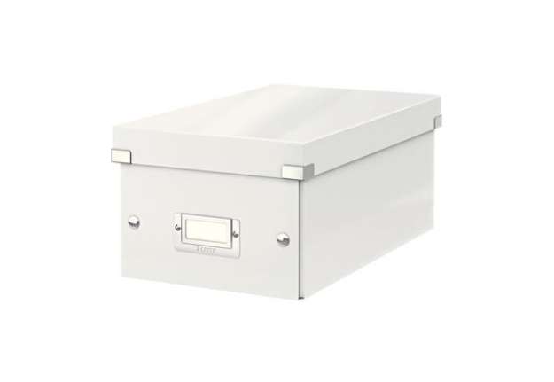 Immagine di Scatola archivio Click & Store - per DVD - 20,6x14,7x35,2 cm - bianco - Leitz