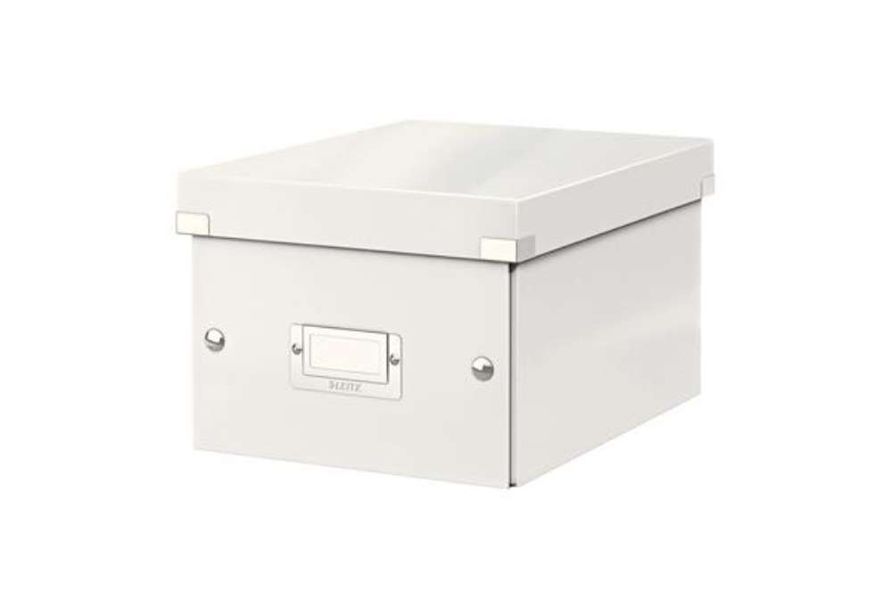 Immagine di Scatola archivio Click & Store - 22 x 16 x 28,2 cm (A5) - bianco - Leitz