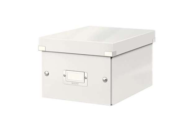 Immagine di Scatola archivio Click & Store - 22x16x28,2 cm (A5) - bianco - Leitz