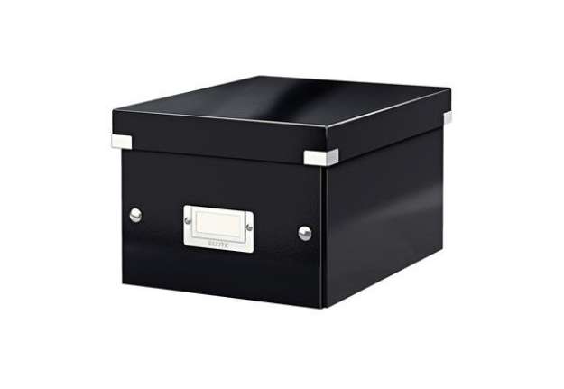 Immagine di Scatola archivio Click & Store - 22x16x28,2cm (A5) - nero - Leitz