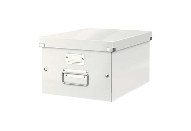 Immagine di Scatola archivio Click & Store - 28,1x20x37cm (A4) - bianco - Leitz