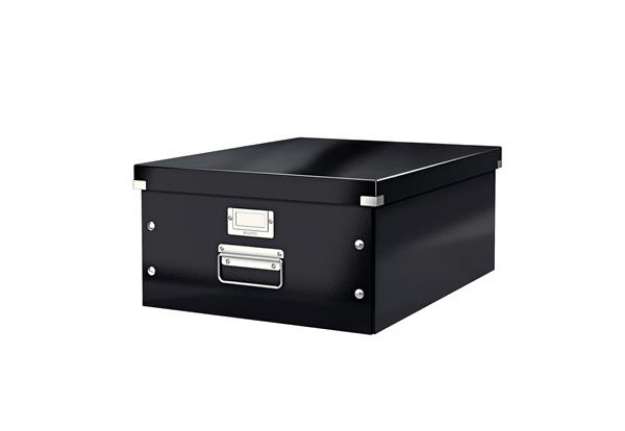 Immagine di Scatola archivio Click & Store - 36,9x20x48,2 cm (A3) - nero - Leitz