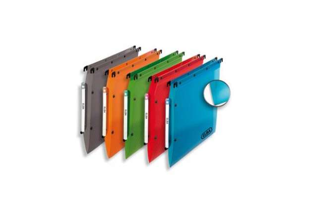 Immagine di Cartella sospesa - PPL - armadio - interasse 33 cm - fondo V - 32,5x27,5cm - colori assortiti - Favo