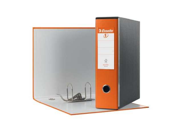 Immagine di Registratore Eurofile G53 - dorso 8 cm - commerciale 23x30 cm - arancione - Esselte