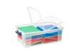 Immagine di Contenitore multiuso Stata con coperchio - 67,5x44,5x23 cm - 50 L - PPL - trasparente - Cep