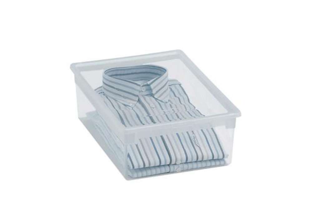 Immagine di Contenitore multiuso Light Box M - 27,8x39,6x13,2 cm - 12 L - plastica - trasparente - Terry