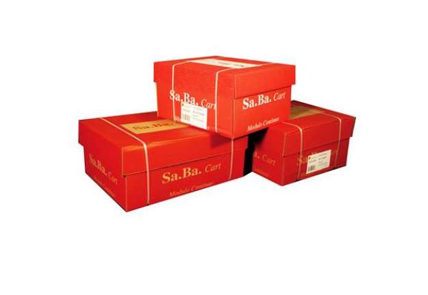Immagine di Carta in modulo continuo - 24 x 12 " - 60 gr - piste staccabili - lettura facile grigio - Sabacart -