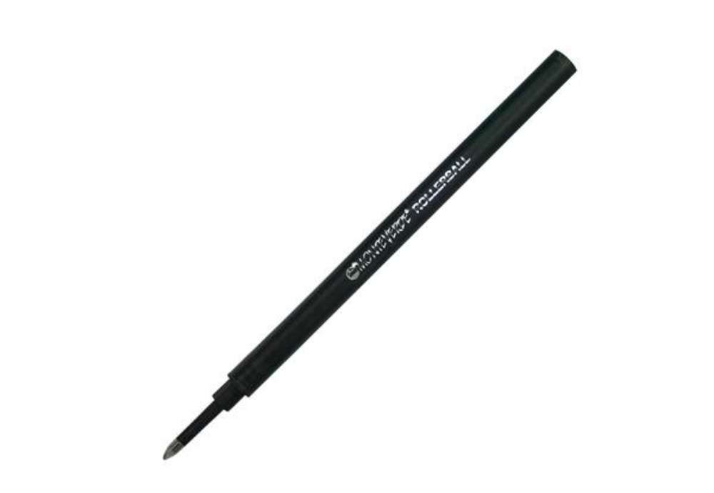 Immagine di Refill in plastica per roller - punta fine - nero  - Monteverde - conf. 2 pezzi