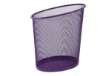 Immagine di Cestino gettacarte Mesh - 18 L - rete metallica - viola - Alba