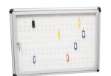 Immagine di Bacheca murale portachiavi - 45 x 60 cm - 90 posti chiave - Metalplus