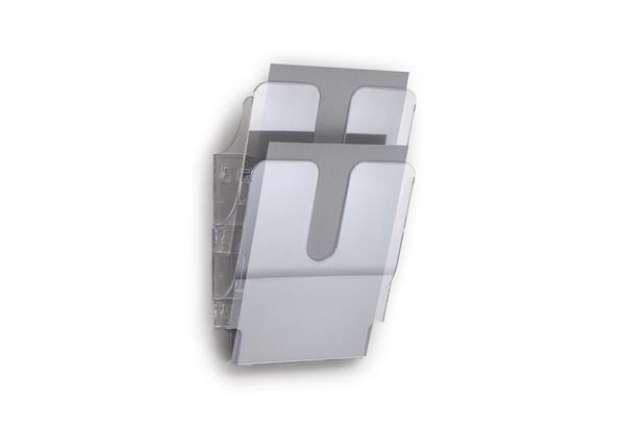 Immagine di Display da parete Flexiplus - 2 tasche A4 - trasparente - Durable