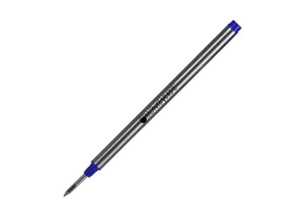 Immagine di Refill in metallo per roller Montblanc - punta media - blu  - Monteverde - conf. 2 pezzi