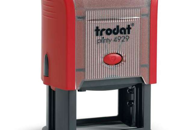 Immagine di Timbro Original Printy 4929 - autoinchiostrante - personalizzabile - 50x30 mm - 7 righe - Trodat