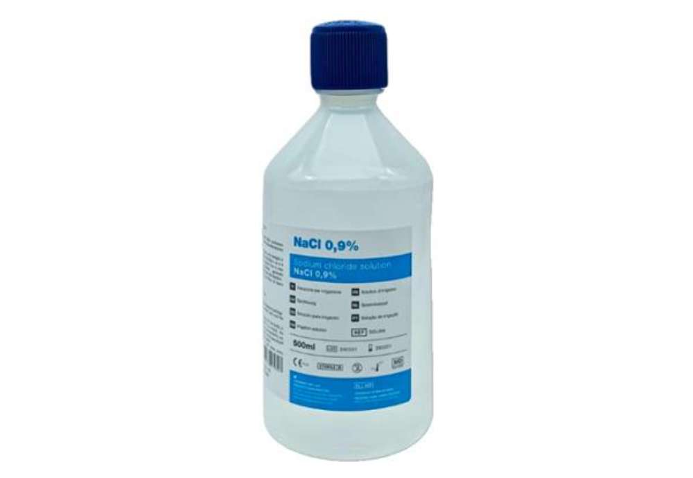 Immagine di Soluzione salina sterile - cloruro di sodio - 500 ml - PVS