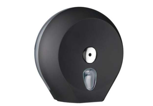 Immagine di Dispenser linea plus di carta igienica in rotolo Mini Jumbo - 27 x 12,8 x 27,3 cm - plastica - Vesuv