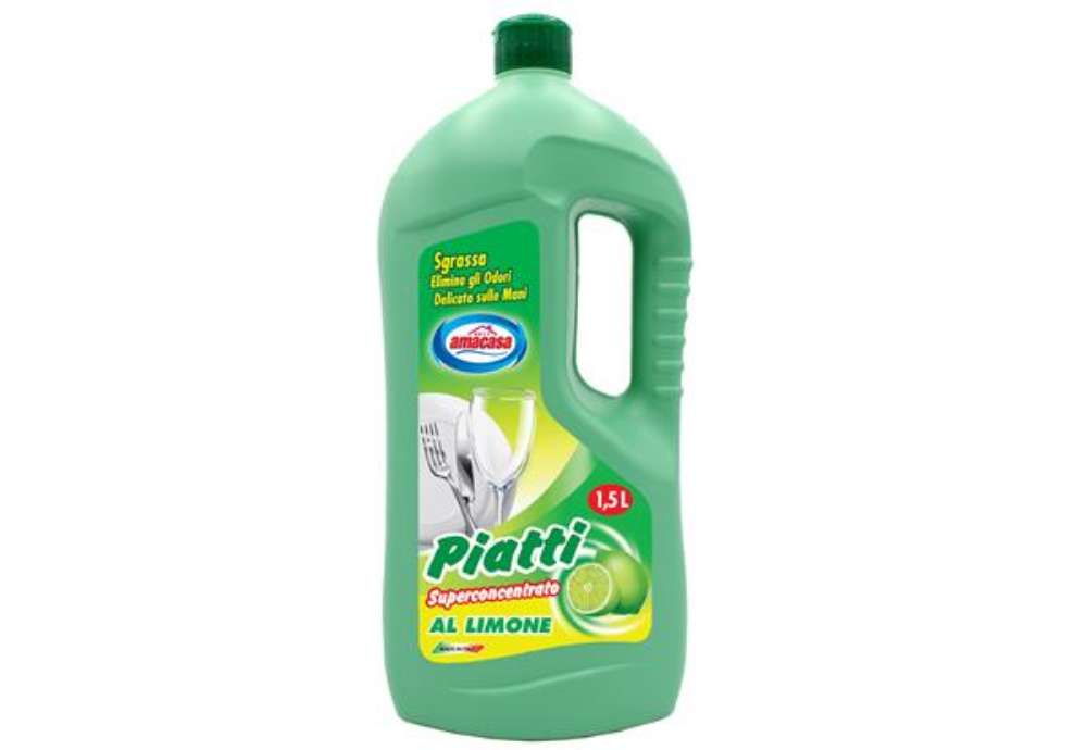 Immagine di Detersivo per piatti - limone - 1500 ml - Amacasa