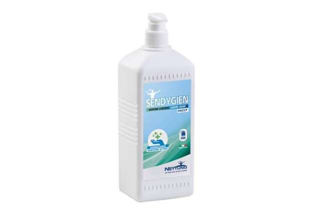 Immagine di Sapone igienizzante Sendygien - inodore - Nettuno - dispenser da 1 L
