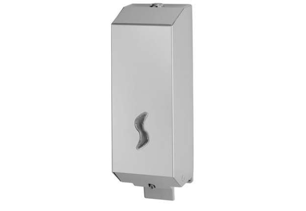 Immagine di Dispenser sapone liquido Brinox - 10x11x32 cm - capacità 1,2 L - acciaio inox - Medial