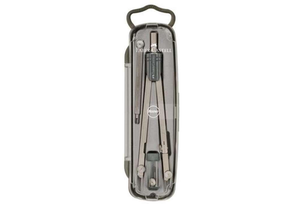 Immagine di Compasso Start - prolunga fissa - diametro max cerchio 390mm - Faber-Castell