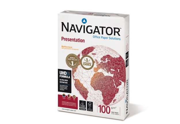 Immagine di Carta Presentation 100 - A4 - 100 gr - bianco - Navigator - conf. 500 fogli