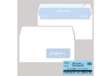 Immagine di Busta Silver90 Strip Laser FSC - con finestra - internografata - 11 x 23 cm - 90 gr - bianco - Pigna