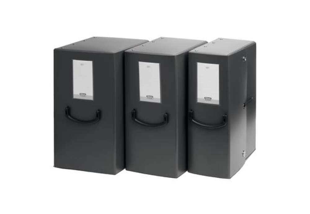 Immagine di Scatola archivio Pick Up - dorso 12 cm - 35 x 25 cm - grigio antracite - Fellowes