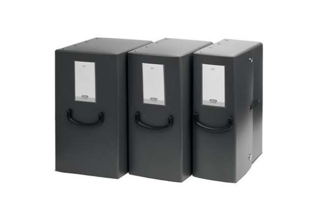 Immagine di Scatola archivio Pick Up - dorso 12 cm - 35x25 cm - grigio antracite - Fellowes