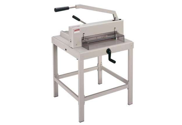 Immagine di Taglierina a leva alti spessori 3941 - con blocca lama - 107 x 68 x 74 cm - 430 mm (A3) - 500 fogli