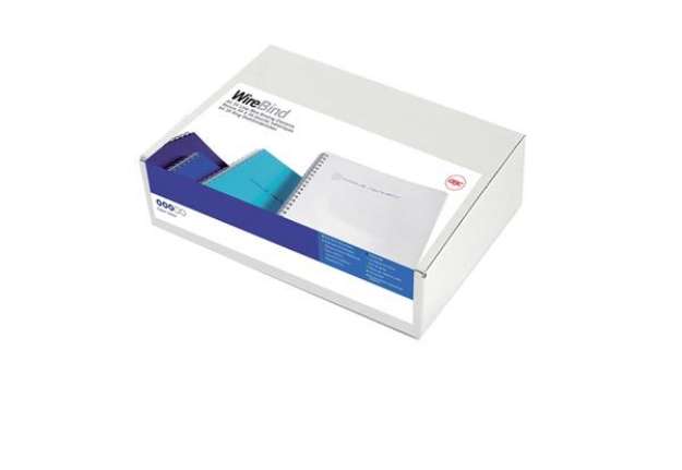 Immagine di Dorsi spirale - metallo - 34 anelli passo 3:1 - 11mm - bianco - GBC - scatola 100 pezzi