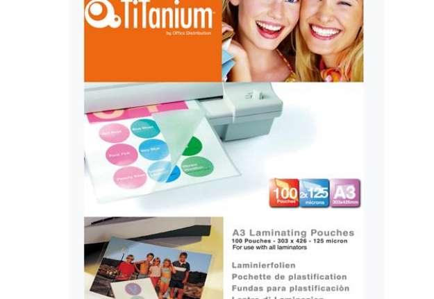 Immagine di Pouches - A3 - 303x426 mm - 2x175 micron - Titanium - conf. 100 pezzi