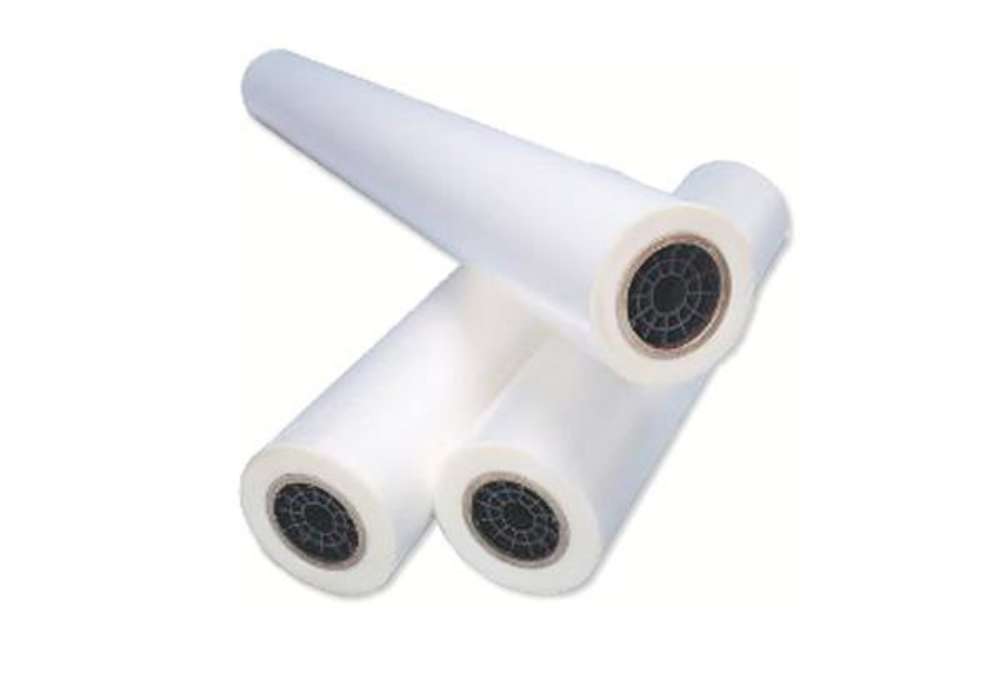 Immagine di Pellicola lucida Nap2 per plastificazione - 305 mm x 150 mt - 38 micron - GBC - conf. 2 bobine