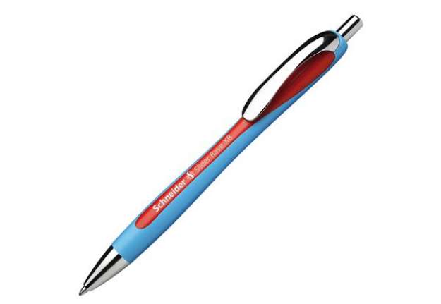 Immagine di Penna a sfera a scatto Slider Rave - punta XB - rosso  - Schneider