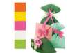 Immagine di Busta regalo Mat Pearly B - 20 x 35 cm - 40 micron - PPL - assortimento 5 colori - PNP - conf. 100 p