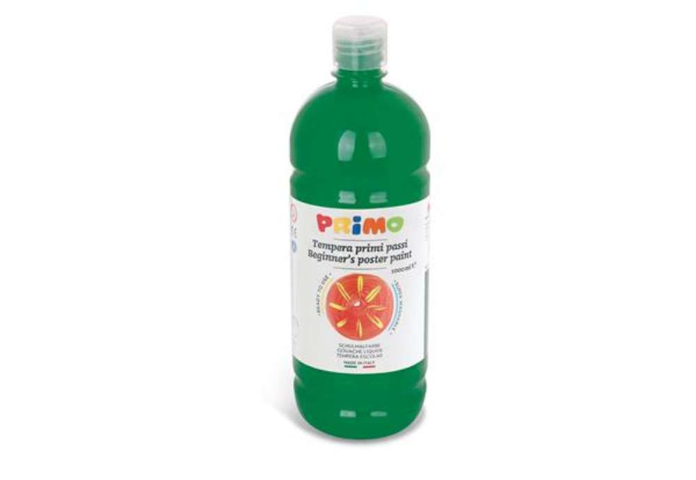 Immagine di Tempera pronta Primi Passi - 1 L - verde scuro - Primo
