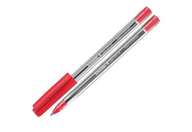 Immagine di Penna a sfera con cappuccio Tops 505  - tratto 0,7mm  - rosso - Schneider