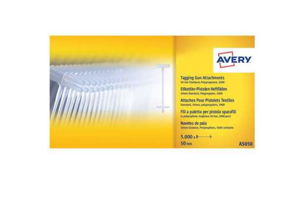 Immagine di Fili standard per sparafili - 4 cm - trasparente - Avery - conf. 5000 pezzi